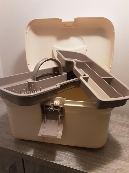 Opbergkoffertje  voor bij de naaimachine  ! CURVER, Hobby en Vrije tijd, Naaimachines en Toebehoren, Zo goed als nieuw, Naaimachine