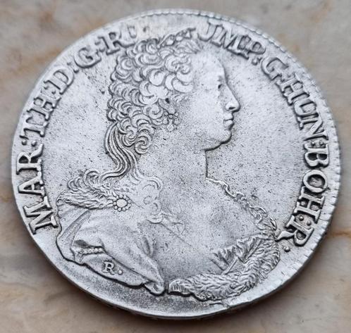 Ducaton 1750 (Antwerpen) Maria Theresia, Postzegels en Munten, Munten | België, Losse munt, Zilver, Zilver, Ophalen of Verzenden