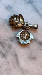 Zilveren baby armbandje + hangertje beide uit 1938, Ophalen, Zilver