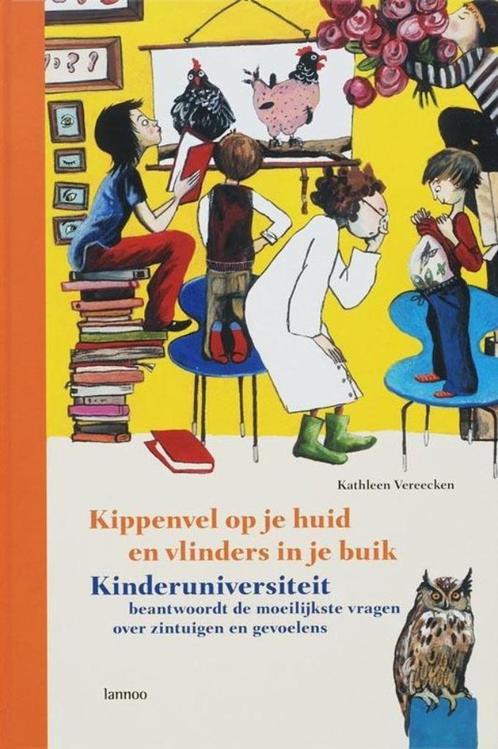 boek: kinderuniversiteit (rood/blauw/oranje), Boeken, Kinderboeken | Jeugd | 10 tot 12 jaar, Zo goed als nieuw, Non-fictie, Ophalen of Verzenden