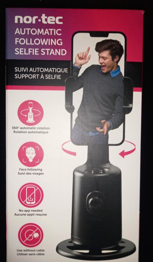Support à selfie intelligent automatique Neuf, Télécoms, Téléphonie mobile | Accessoires & Pièces, Neuf, Enlèvement ou Envoi