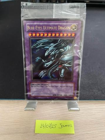 Blue-Eyes Ultimate Dragon beschikbaar voor biedingen
