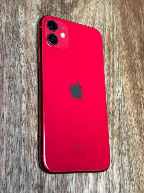 iPhone 11, Telecommunicatie, Mobiele telefoons | Apple iPhone, Gebruikt, 64 GB, Zonder abonnement, iPhone 11, Rood, Ophalen of Verzenden