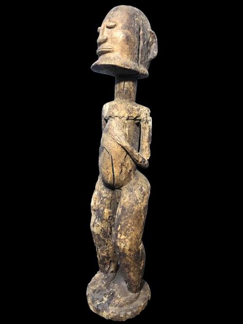 Ancienne statue DOGON style N'duleri - 57 cm, Antiquités & Art, Art | Sculptures & Bois, Enlèvement