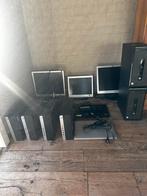 Lot computers - laptops - schermen - klavier, Computers en Software, Desktop Pc's, Ophalen, Gebruikt