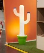 Vloerlamp staanlamp met handbeschilderd polyethyleen cactus, Ophalen, Zo goed als nieuw, Kunststof