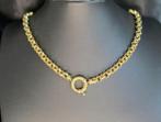 Gouden vintage jasseronschakel collier. 2025/625. 28.7 Gram, Verzenden, Zo goed als nieuw, Goud, Goud