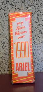 bougies vintage de la marque de lessive ARIEL 1990, Ophalen of Verzenden