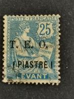 Syrie Levant 1919 Franse bezetting T.E.O, Ophalen of Verzenden, Gestempeld, Midden-Oosten