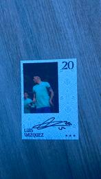 Luis Vazquez gesigneerde spelerskaart, Enlèvement ou Envoi, Neuf, Cartes de joueur