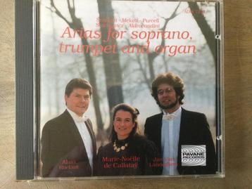 Aria’s for soprano, trumpet and organ 