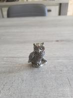 tinnen beeldje uil, Antiek en Kunst, Ophalen of Verzenden