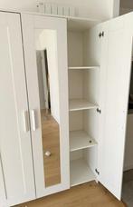IKEA 3-deurs witte kledingkast met spiegel, Huis en Inrichting, Kasten | Kleerkasten, Ophalen of Verzenden, Gebruikt