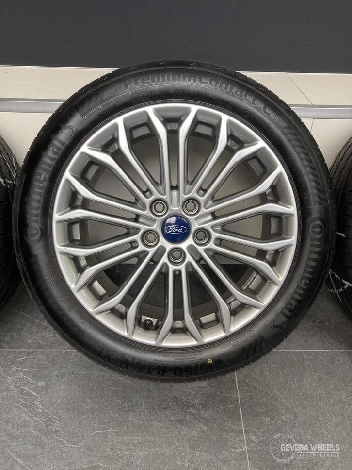 17” originele Ford Focus ST MK4 velgen + banden 5x108 JZ7C-1, Auto-onderdelen, Banden en Velgen, Banden en Velgen, Zomerbanden