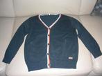 Donkerblauwe-grijze cardigan, Hampton Bays, 128, 8 jaar, Hampton Bays, Trui of Vest, Ophalen of Verzenden, Zo goed als nieuw