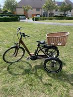 Electrische driewielersfiets, Fietsen en Brommers, Ophalen, Zo goed als nieuw