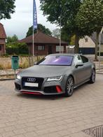 Audi A7 Sportback S-Line 3.0 V6 TFSI, Auto's, Automaat, Zwart, Leder, Grijs