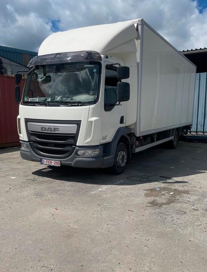 DAF LF 210 - 2016 - LOW KM - 7.07m - TACHO GEN 2, Autos, Camions, Entreprise, ABS, Caméra de recul, Régulateur de distance, Air conditionné