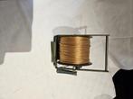 Militaire/industriële kabelhaspel met signaalkabel – vintage, Telecommunicatie, Vaste telefoons | Niet Draadloos, Ophalen of Verzenden