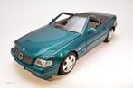 1/18 Mercedes SL 500 R129 - Norev, Ophalen of Verzenden, Zo goed als nieuw, Auto, Norev