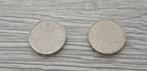 Lot de 2 pièces commémoratives – 50 francs “Euro 2000", Timbres & Monnaies, Monnaies | Belgique, Enlèvement ou Envoi