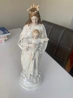 Onze Lieve Vrouw met Kind - porcelein, Verzamelen, Religie, Ophalen of Verzenden, Zo goed als nieuw, Beeld(je), Christendom | Katholiek