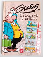 Livre-timbres Greg La triple vie d'un génie CBBD, Livres, BD, Enlèvement ou Envoi, Une BD, Utilisé, Divers auteurs