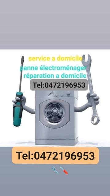 panne électroménager service rapide a domicile tel ️ 0, Enlèvement ou Envoi, Comme neuf