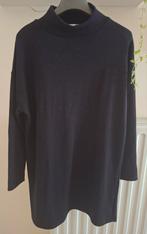 Zwart kleed met hoge col, maat S, Enlèvement ou Envoi, Taille 36 (S), Noir