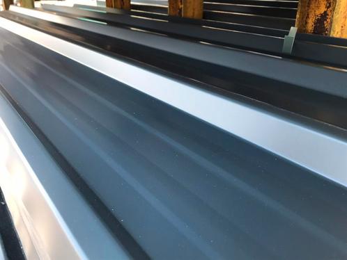 Tôle profilée métallique grise bac acier toiture bardage, Doe-het-zelf en Bouw, Dakpannen en Dakbedekking, Nieuw, Golfplaat, Metaal
