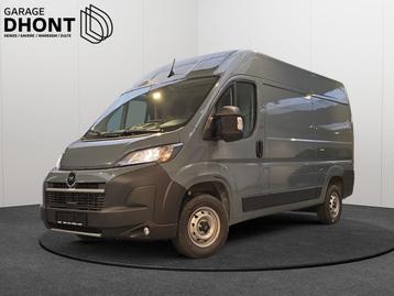 Opel Movano L2H2 Gesloten Bestelwagen - 2.2 Diesel - Manuee, Autos, Argent ou Gris, Achat, Boîte manuelle, Noir