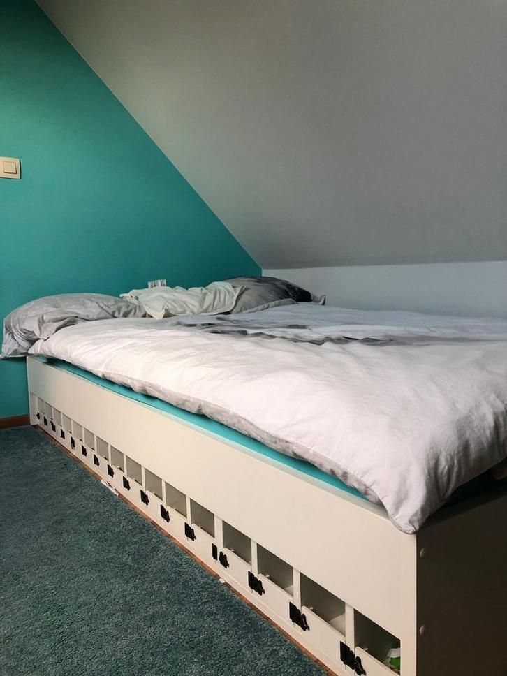 Uniek Kinderbed / paardenbed, Huis en Inrichting, Slaapkamer | Bedden, Zo goed als nieuw, Eenpersoons, Ophalen