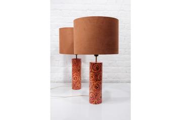 2 vintage Italiaanse lampen disponible aux enchères