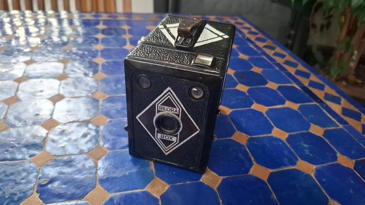 Bilora doos - uniek stuk - Le Losangle, Verzamelen, Foto-apparatuur en Filmapparatuur, Fototoestel, 1940 tot 1960, Ophalen of Verzenden