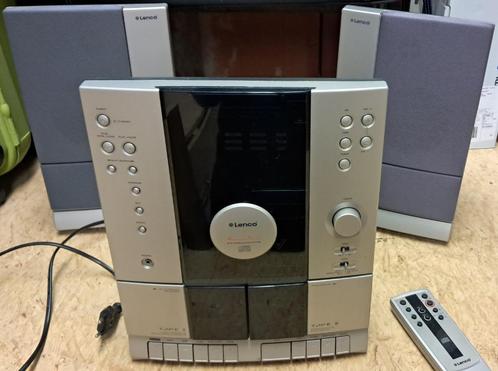 Stereoketen Lenco, Audio, Tv en Foto, Stereoketens, Gebruikt, Cassettedeck, Cd-speler, Tuner of Radio, Overige merken, Ophalen