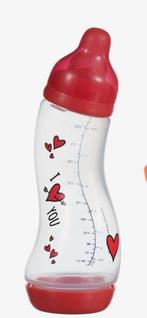 Difrax S fles 250ml hartjes, Kinderen en Baby's, Ophalen, Nieuw
