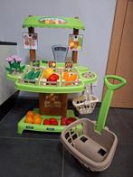 Speelgoed winkeltje met fruit, groenten en 2 winkelmandjes, Kinderen en Baby's, Zo goed als nieuw, Ophalen