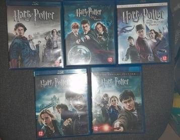 5 Harry potter films op blu-ray,  deel 4 tem. 8 beschikbaar voor biedingen