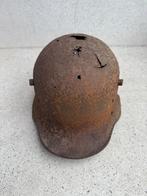 Wo1 Duitse helm, Verzamelen, Ophalen of Verzenden
