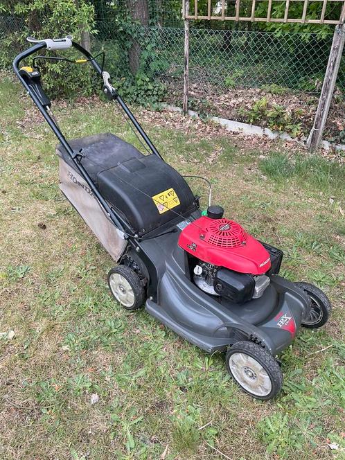 Honda HRX537 te koop, Tuin en Terras, Grasmaaiers, Gebruikt, Benzine-grasmaaier, 50 cm of meer, Cirkelmaaier, Mulchfunctie, Opvangzak