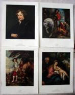 Soubry reproducties Van Dijck(Antoon);Henri De Braeckeleer, Verzenden, Zo goed als nieuw, Overige onderwerpen, Prent