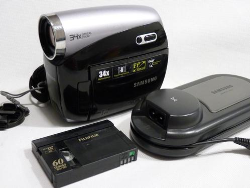Samsung VP-D381/EDC MiniDV, accu, adapter, digitaliseren, Audio, Tv en Foto, Videocamera's Digitaal, Zo goed als nieuw, Camera