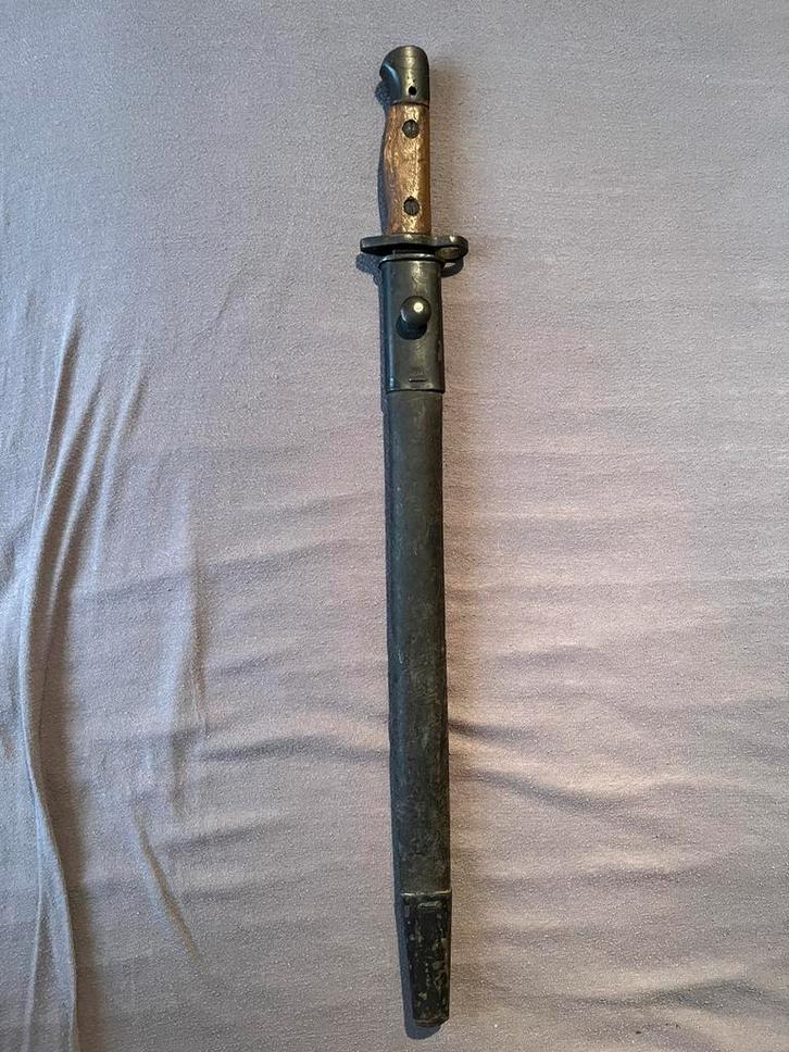 Baïonnette Lanchester S294, Collections, Objets militaires | Seconde Guerre mondiale, Marine, Envoi