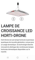 LAMPE DE CROISSANCE ET FLORAISON LED HORTI-DRONE HL26 400W, Enlèvement, Lampe de croissance