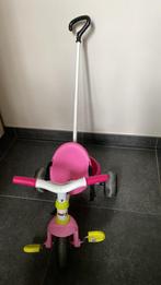 Driewieler met duwstang smoby, Fietsen en Brommers, Ophalen, Zo goed als nieuw, Duwstang