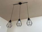 Zwarte hanglamp, Ophalen of Verzenden, Zo goed als nieuw, Metaal, 50 tot 75 cm