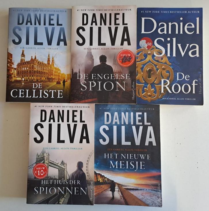 Boeken Daniel Silva, Boeken, Thrillers, Gelezen, Ophalen of Verzenden