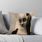 Sierkussen - Sepia Tones - Bank - Woonkamer - Bed, Envoi, Neuf, Autres couleurs, Carré