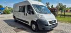 Peugeot Boxer HDi 2013 Dubbele Cabine Euro 5 Camionet 160d, Auto's, Bestelwagens en Lichte vracht, Euro 5, Stof, 4 cilinders, Citroën