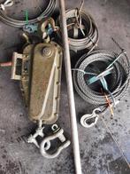 Tirfor 1500Kg + câble(s) + manilles, Doe-het-zelf en Bouw, Lieren en Takels, Ophalen